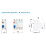 Interrupteur différentiel pur bipolaire 2x40 ampères NL1 AC30 6 kA – Image 3