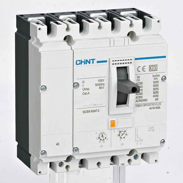 DISJONCTEUR 4P 500A BM SÉRIE NM8N-630S TM 500 4C 269262 CHINT