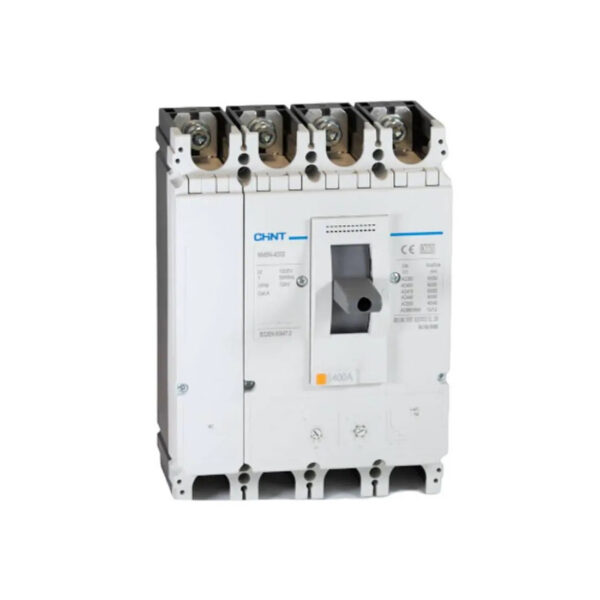 Disjoncteur à boîtier moulé Chint NM8N 400A 4P 50KA 268958 MCCB